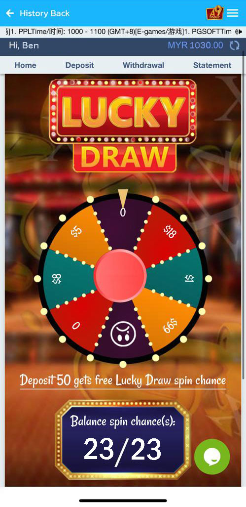 a9today lucky draw