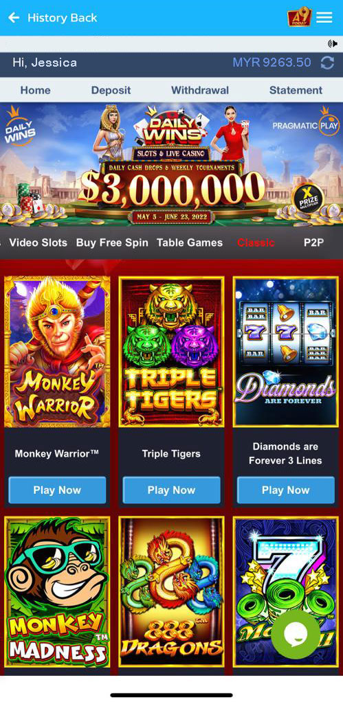 a9today Casino Electronic machine games | Classic