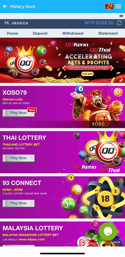 a9today Casino - Lottery Games