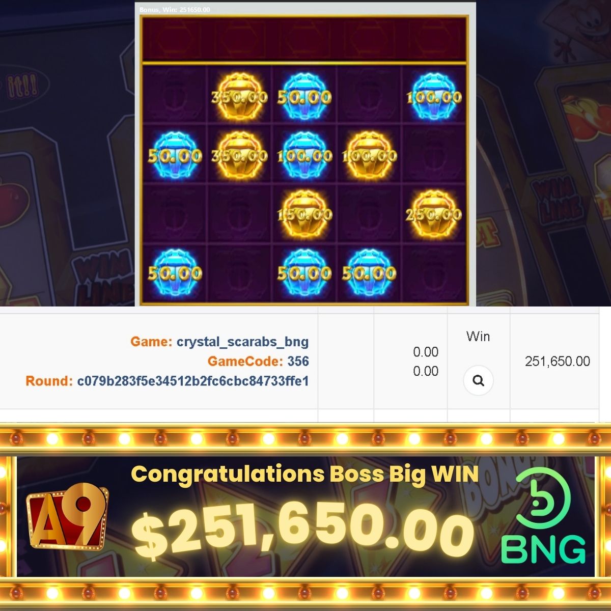 A9today &A9play Casino betting jackpot winner  | Menang besar | Win RM188550